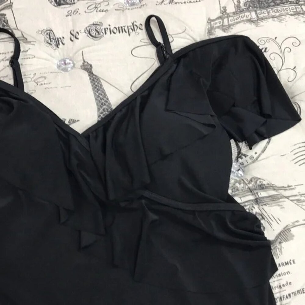 Coco Reef Contours Ruri Ruffled Tankini Top - Picture 6 of 12